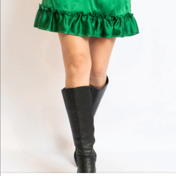 Betsey Johnson green cocktail dress  XS - Picture 6 of 7